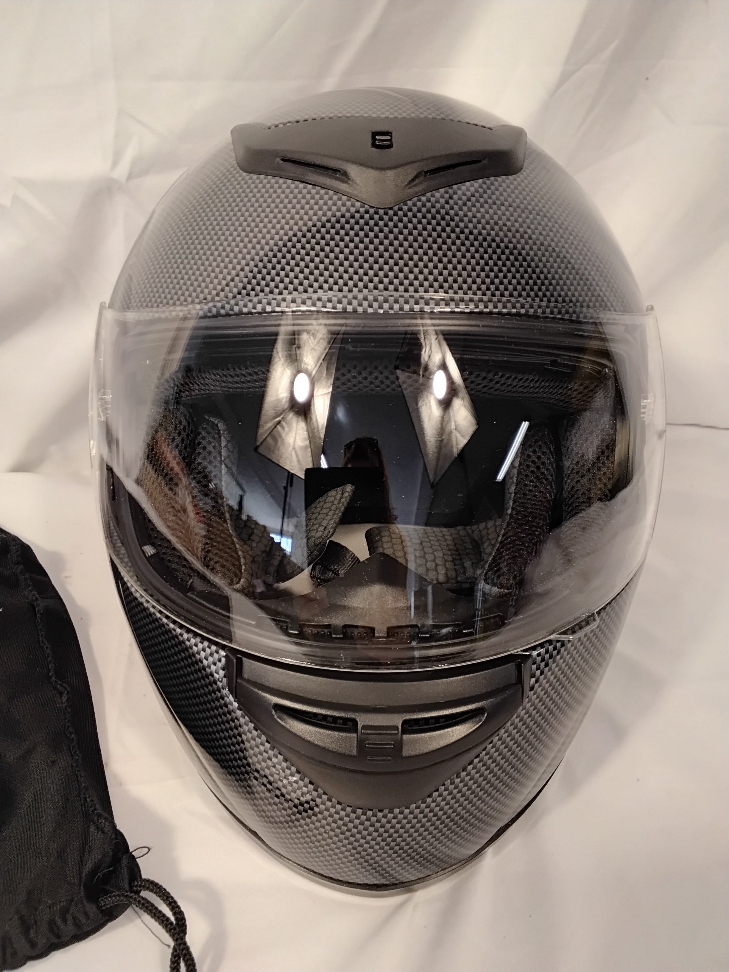 Favoto ST-22 Casco Moto Integrale | Fibra di Carbonio | Taglia L | Nuovo