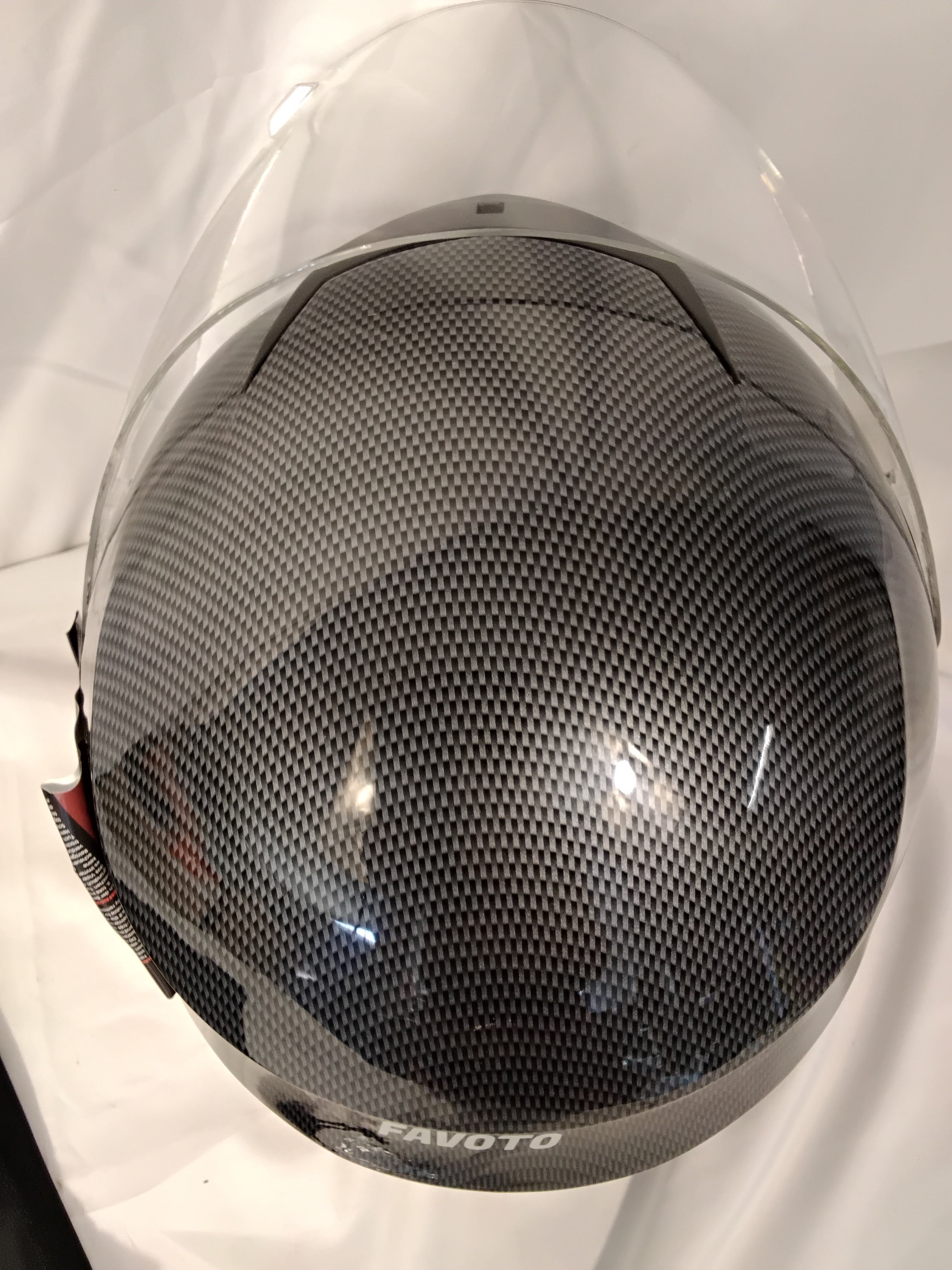 Favoto ST-22 Casco Moto Integrale | Fibra di Carbonio | Taglia L | Nuovo