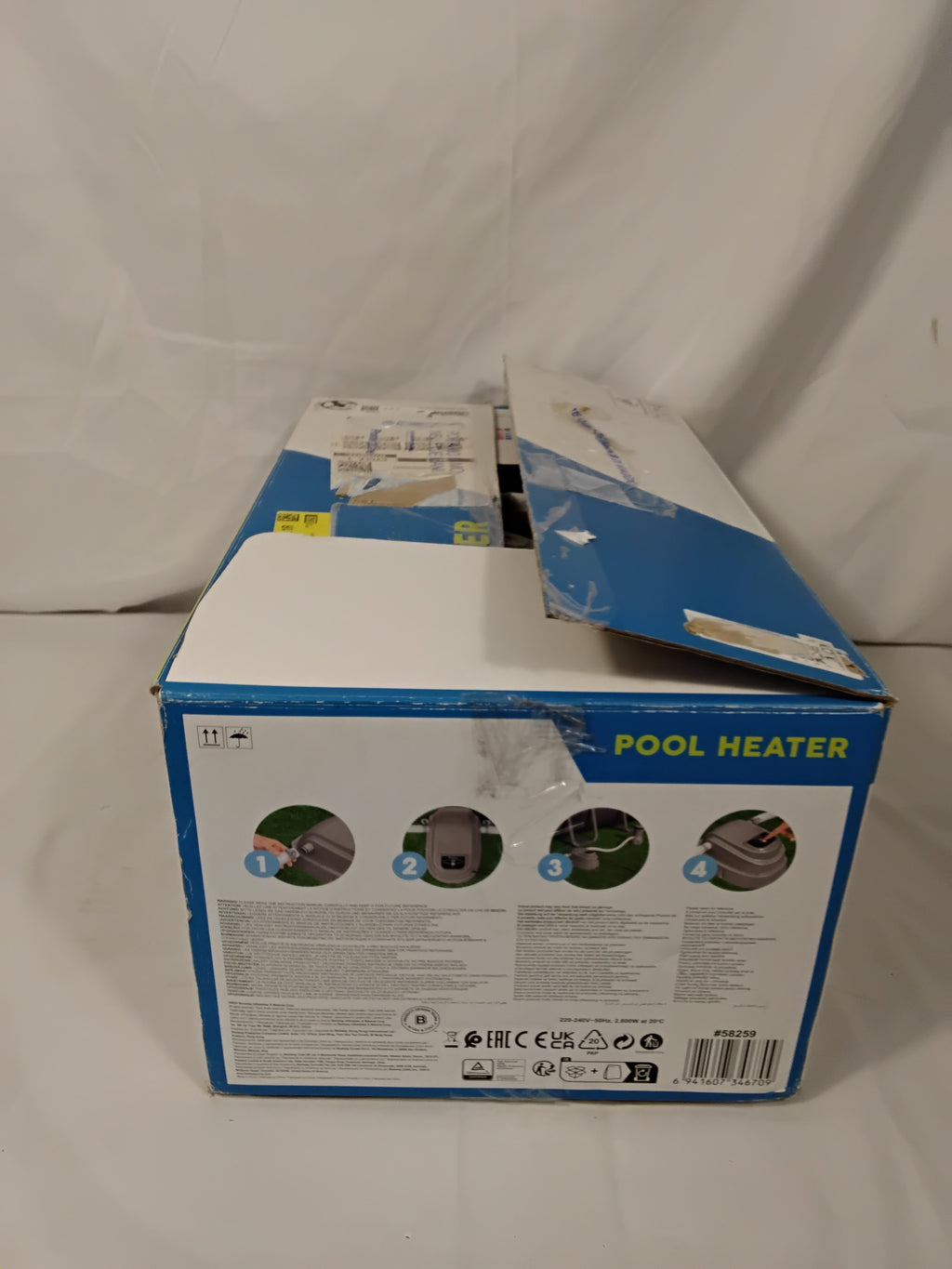 Bestway Pool Heater – Riscaldatore Elettrico per Piscine Fuori Terra (Usato)