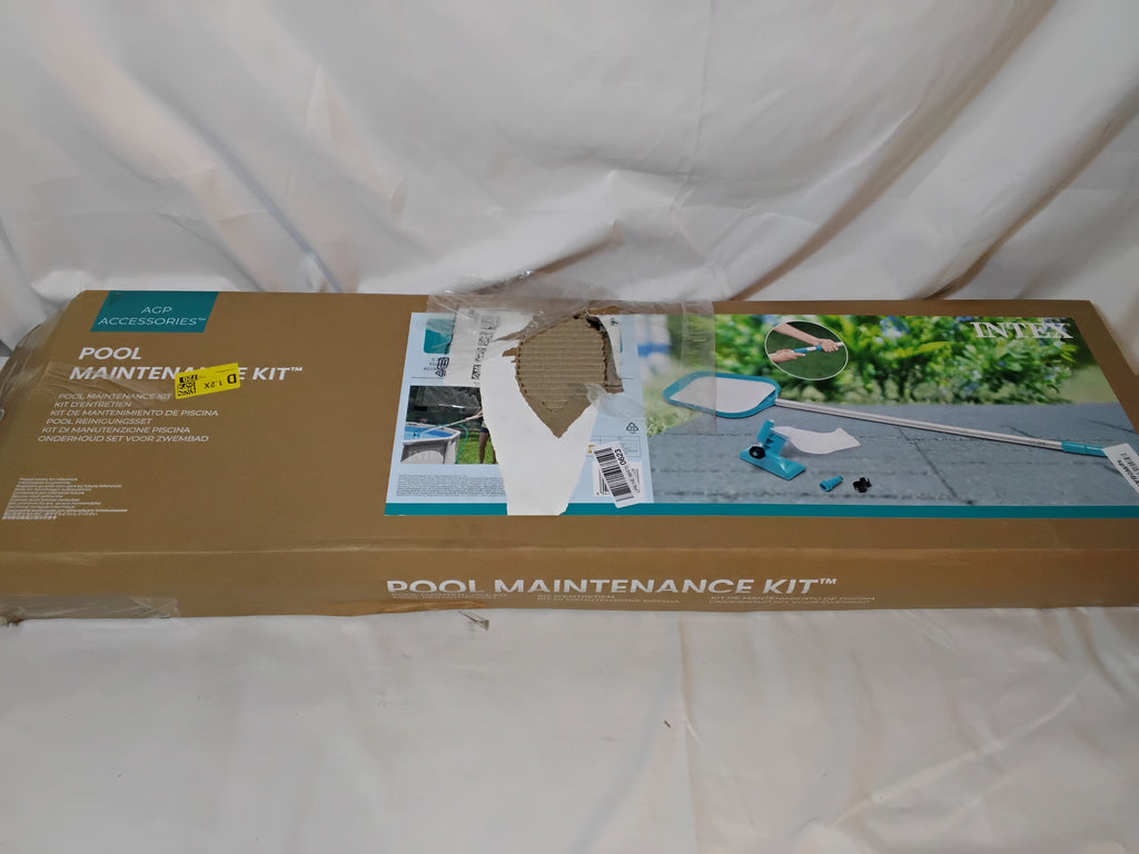 INTEX 28002 Pool Maintenance Kit | Kit Manutenzione e Pulizia Piscina | Pari al Nuovo