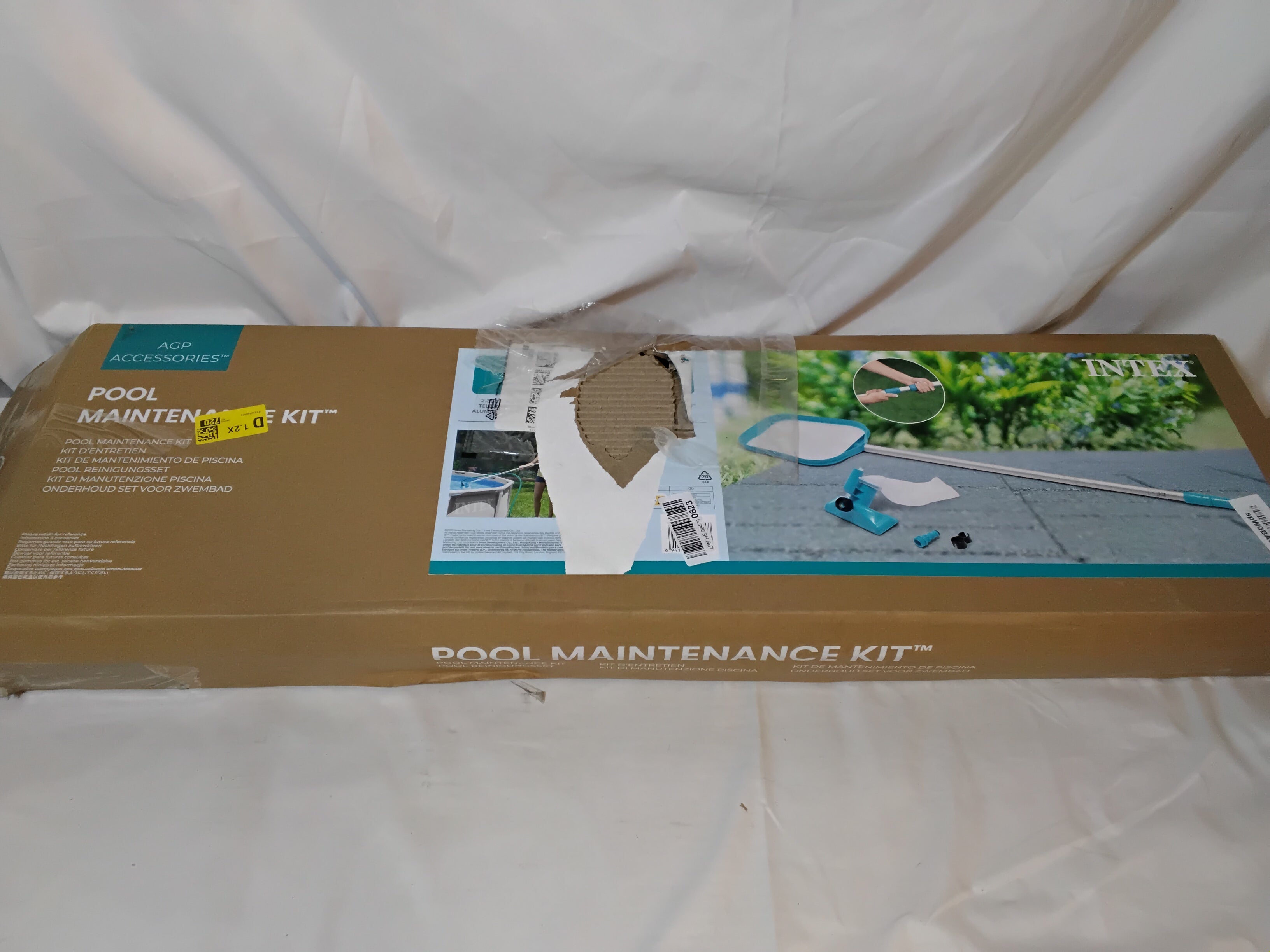 INTEX 28002 Pool Maintenance Kit | Kit Manutenzione e Pulizia Piscina | Pari al Nuovo