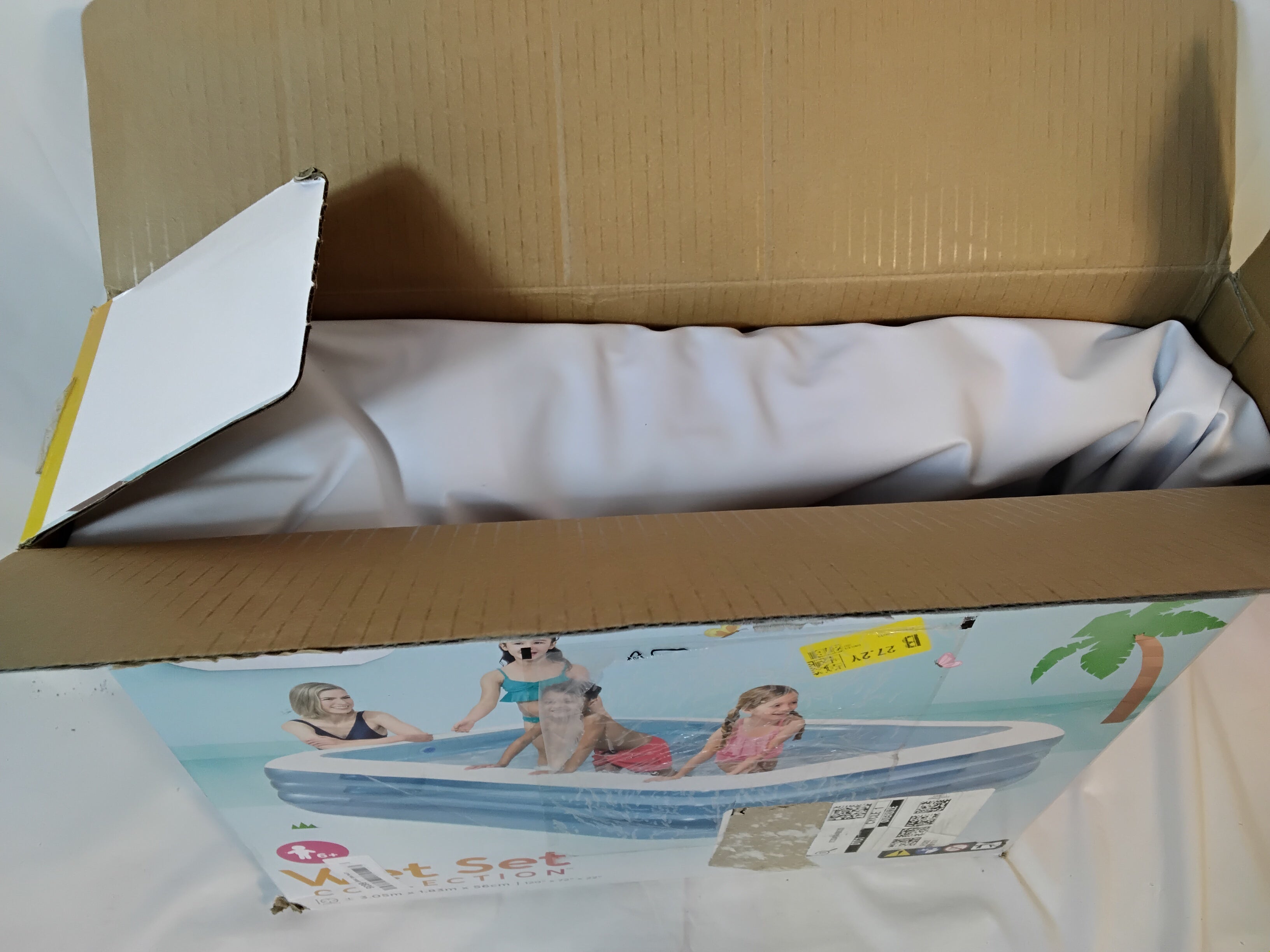 INTEX 58484NP Swim Center Family | Piscina Gonfiabile Rettangolare 305 × 183 × 56 cm | Nuova
