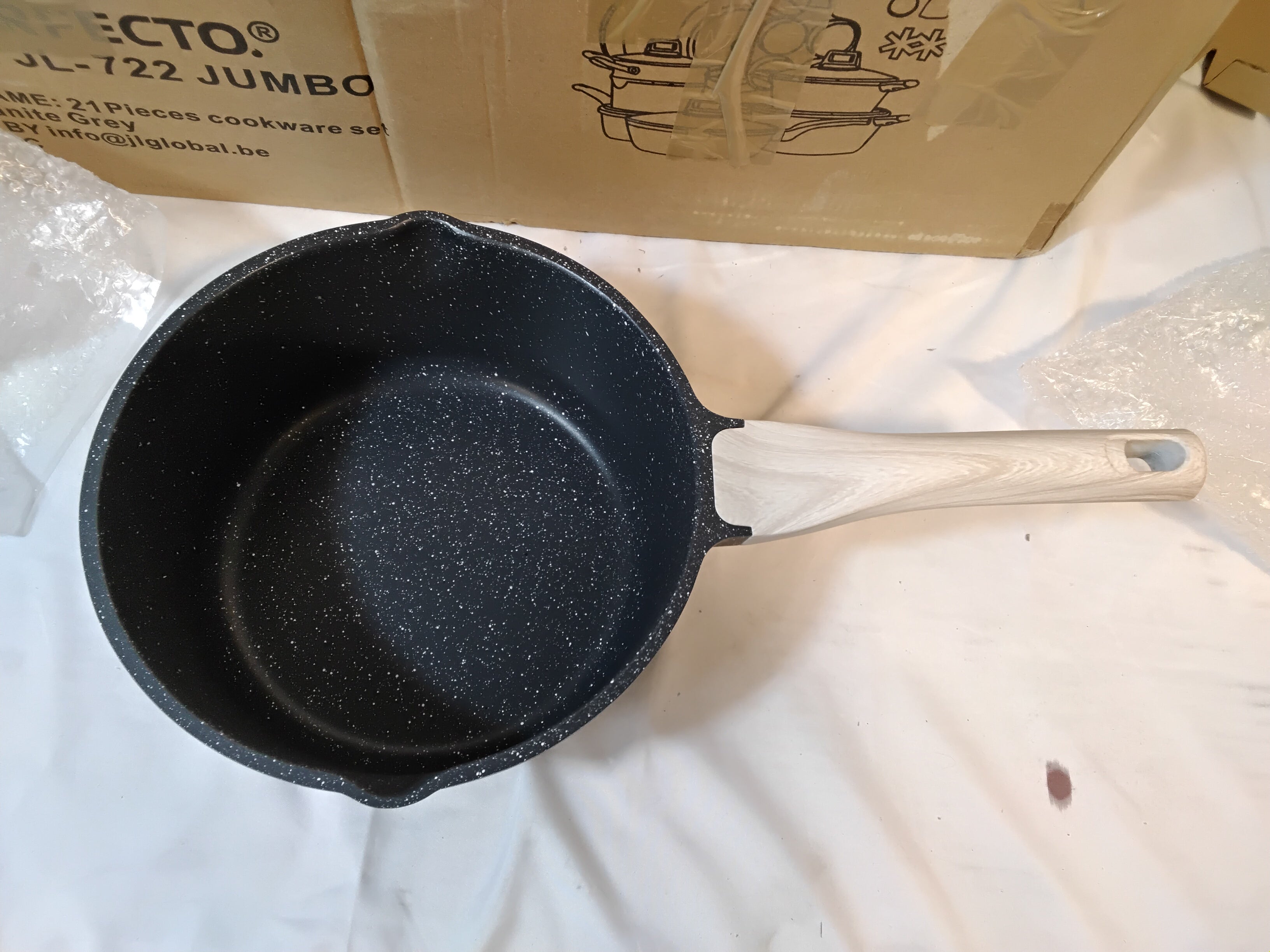 JUST PERFECTO JL-722 JUMBO | Batteria di Pentole e Padelle 21 Pezzi | Nuova
