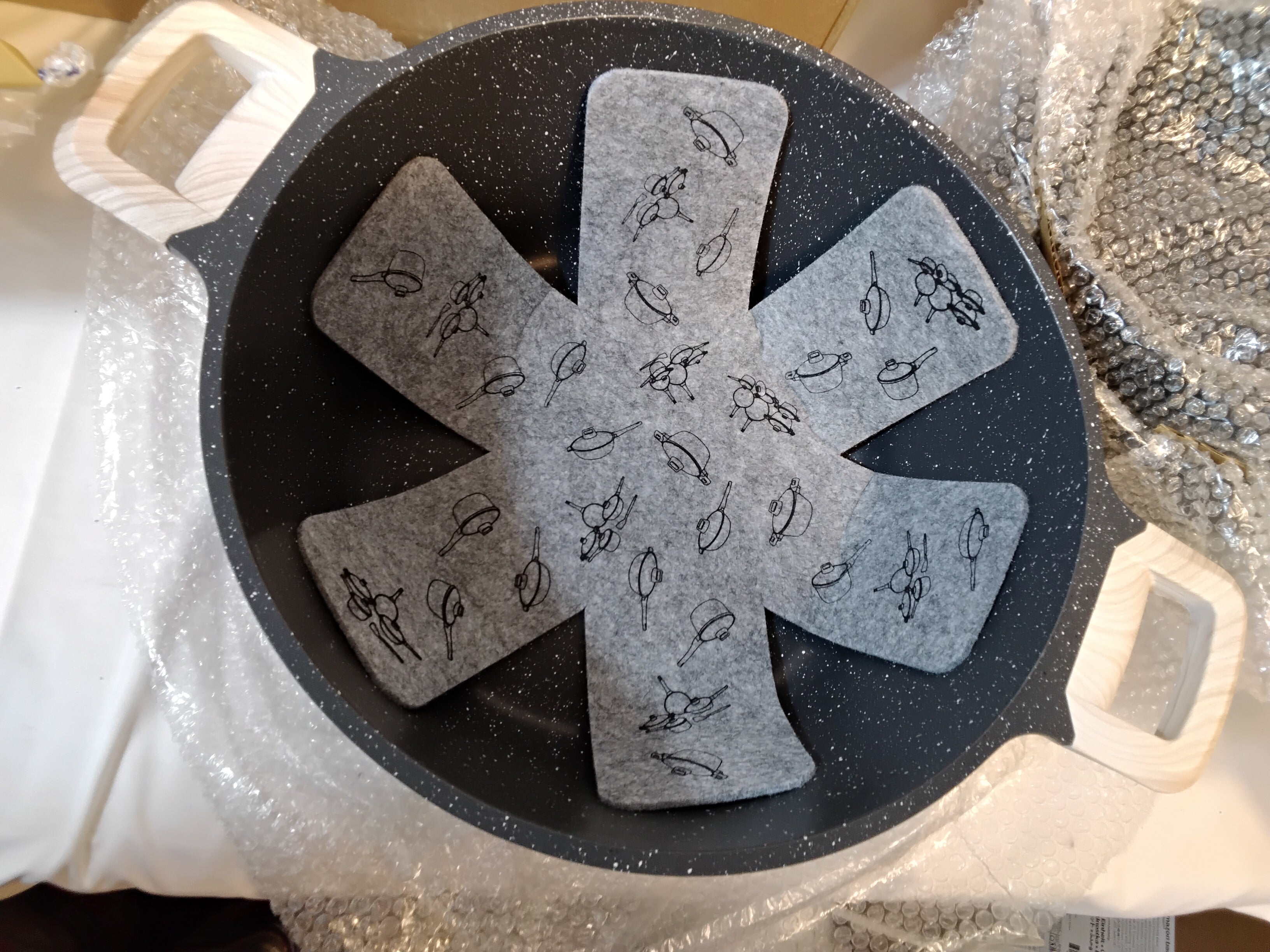 JUST PERFECTO JL-722 JUMBO | Batteria di Pentole e Padelle 21 Pezzi | Nuova