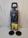 Colombo Rolly | Carrello Portaspesa Pieghevole 40 L | Nero | Nuovo