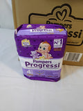 PAMPERS Progressi | Taglia 4 Maxi | 126 Pannolini Totali | 6 Confezioni | Nuovi