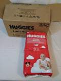 Huggies Little Movers Taglia 4 (7-18 kg) | Cartone da 3 Pacchi (150 Pannolini) | Nuovo