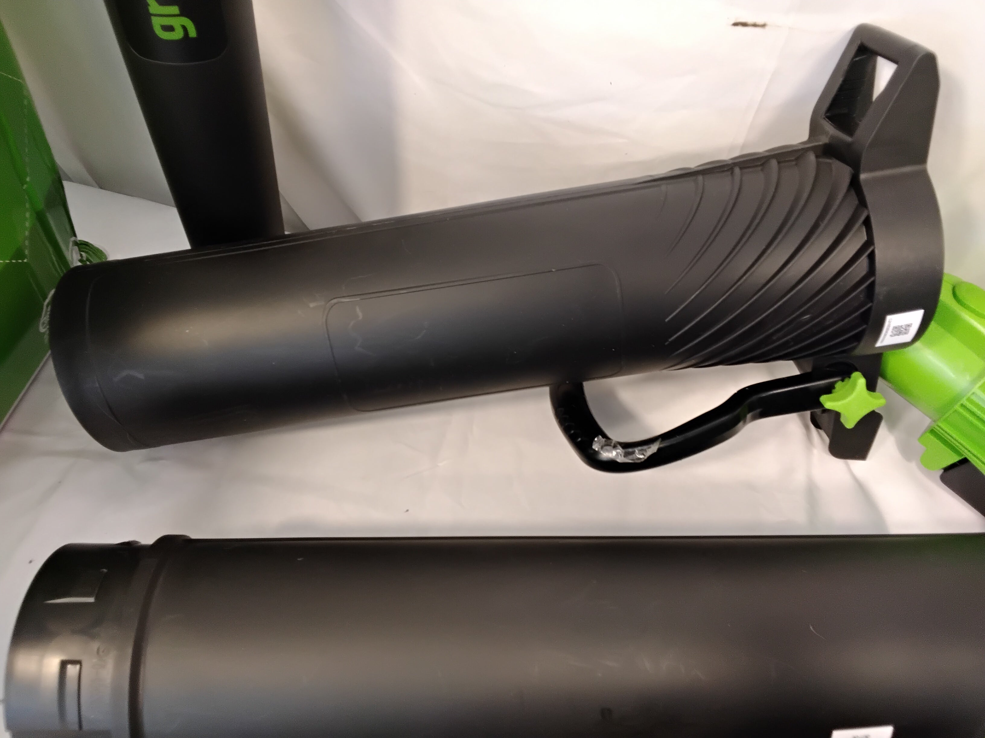 Greenworks 40V Soffiatore / Aspiratore Foglie Brushless | 370 km/h | Pari al Nuovo