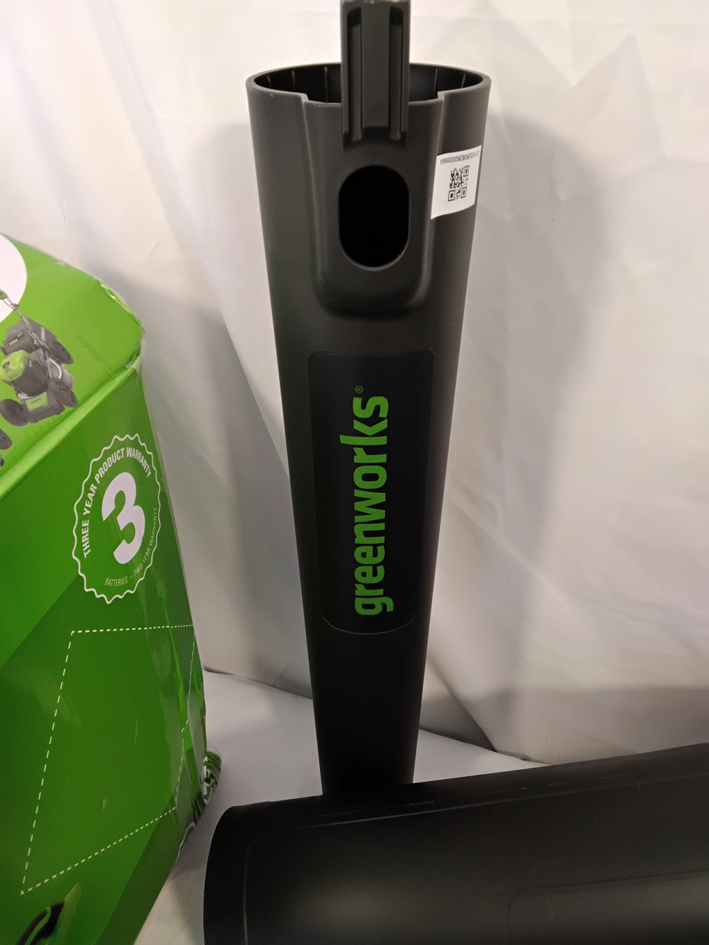 Greenworks 40V Soffiatore / Aspiratore Foglie Brushless | 370 km/h | Pari al Nuovo