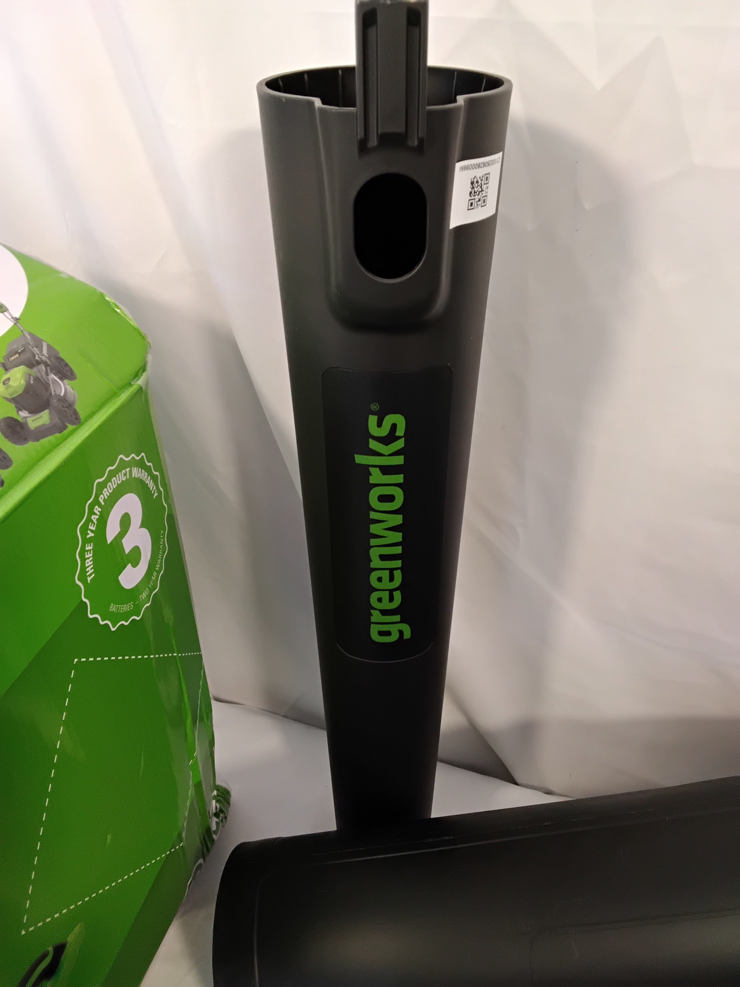 Greenworks 40V Soffiatore / Aspiratore Foglie Brushless | 370 km/h | Pari al Nuovo
