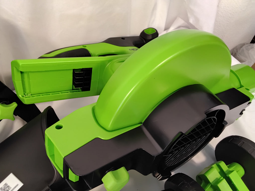 Greenworks 40V Soffiatore / Aspiratore Foglie Brushless | 370 km/h | Pari al Nuovo