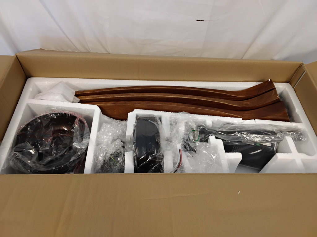 Cecotec EnergySilence Aero 5270 DarkWood Ventilatore da Soffitto 52" | 40W | Nuovo