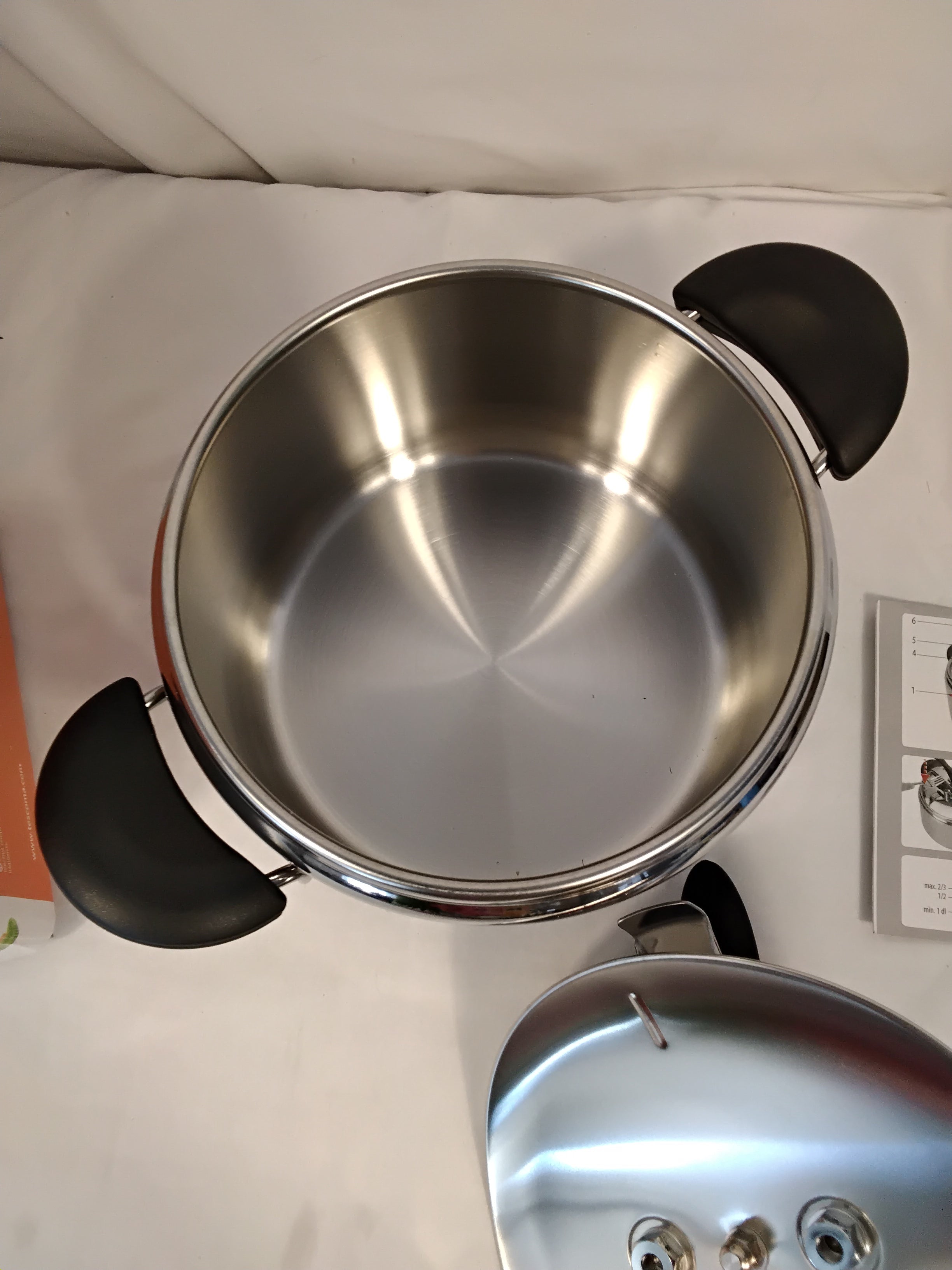 Tescoma Magnum Pentola a Pressione 5,0 L | Acciaio Inox 18/10 | Nuova