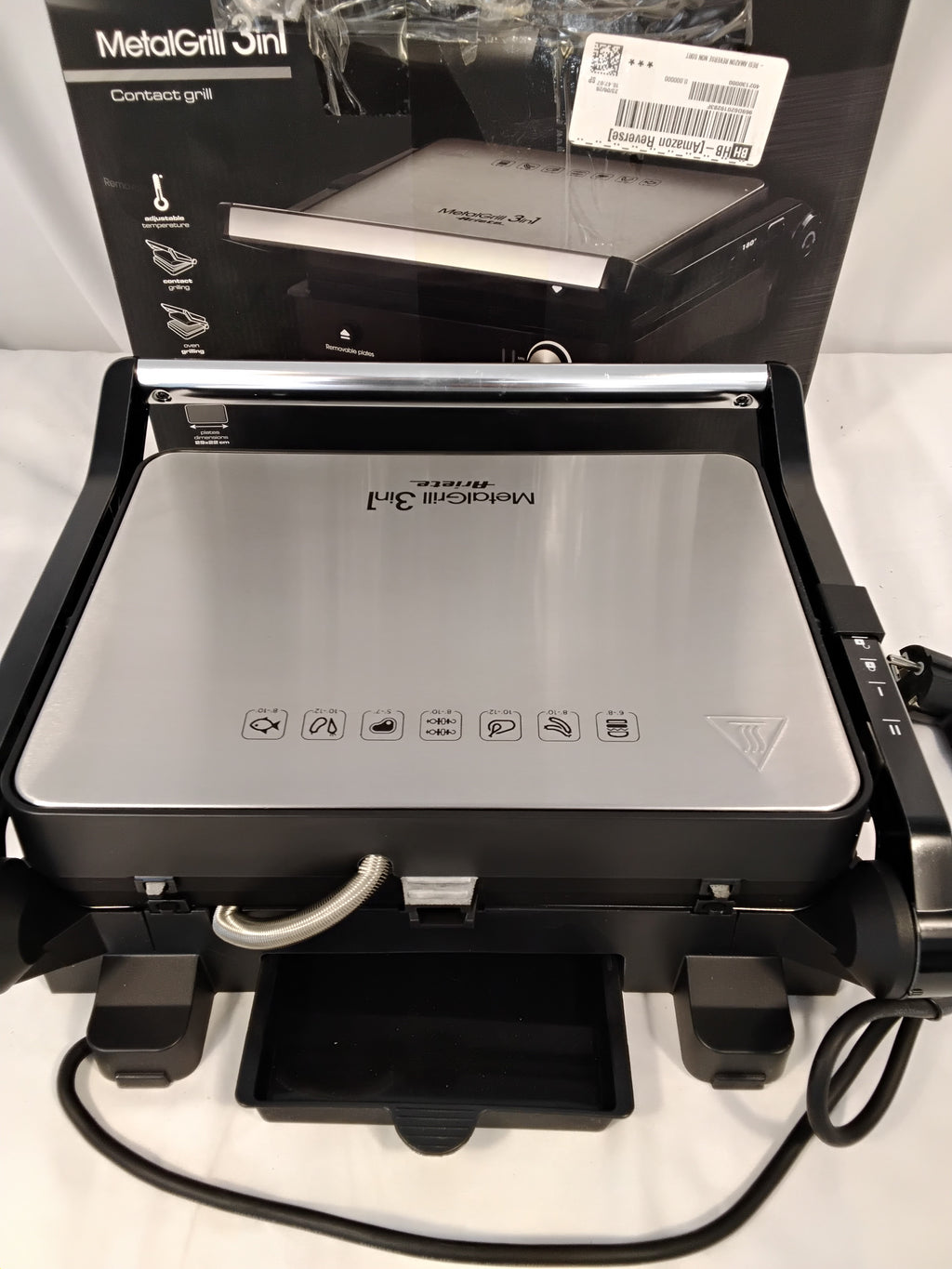 Ariete MetalGrill 3in1 1934 | Griglia Elettrica 2000W | Nuova