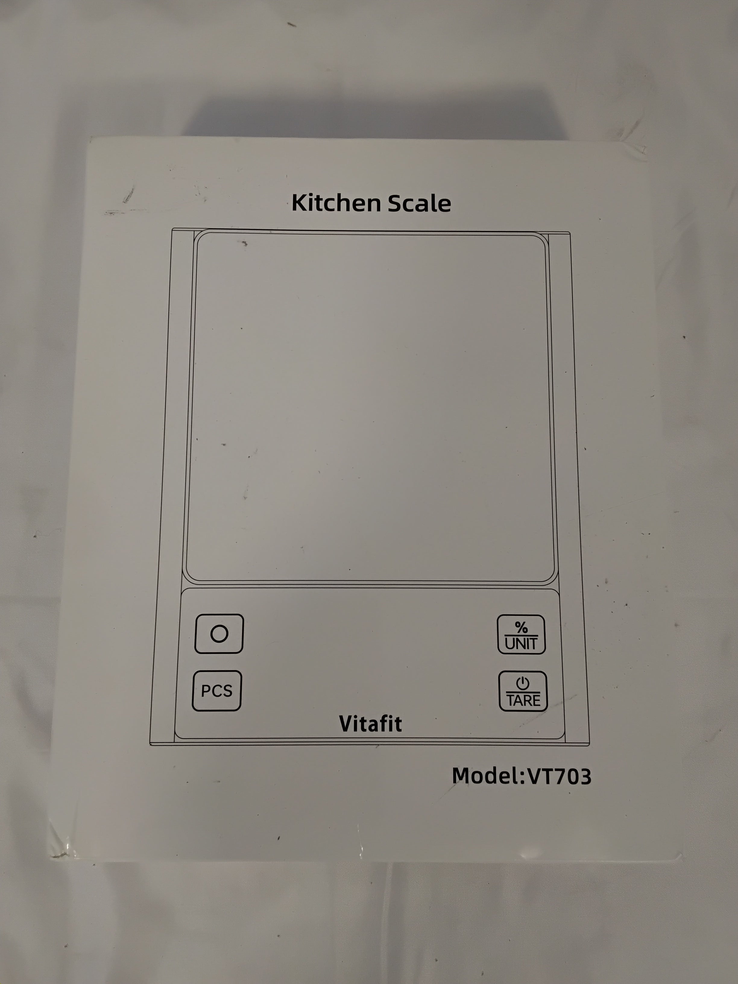 Vitafit VT703 Bilancia da Cucina Digitale | Nuova