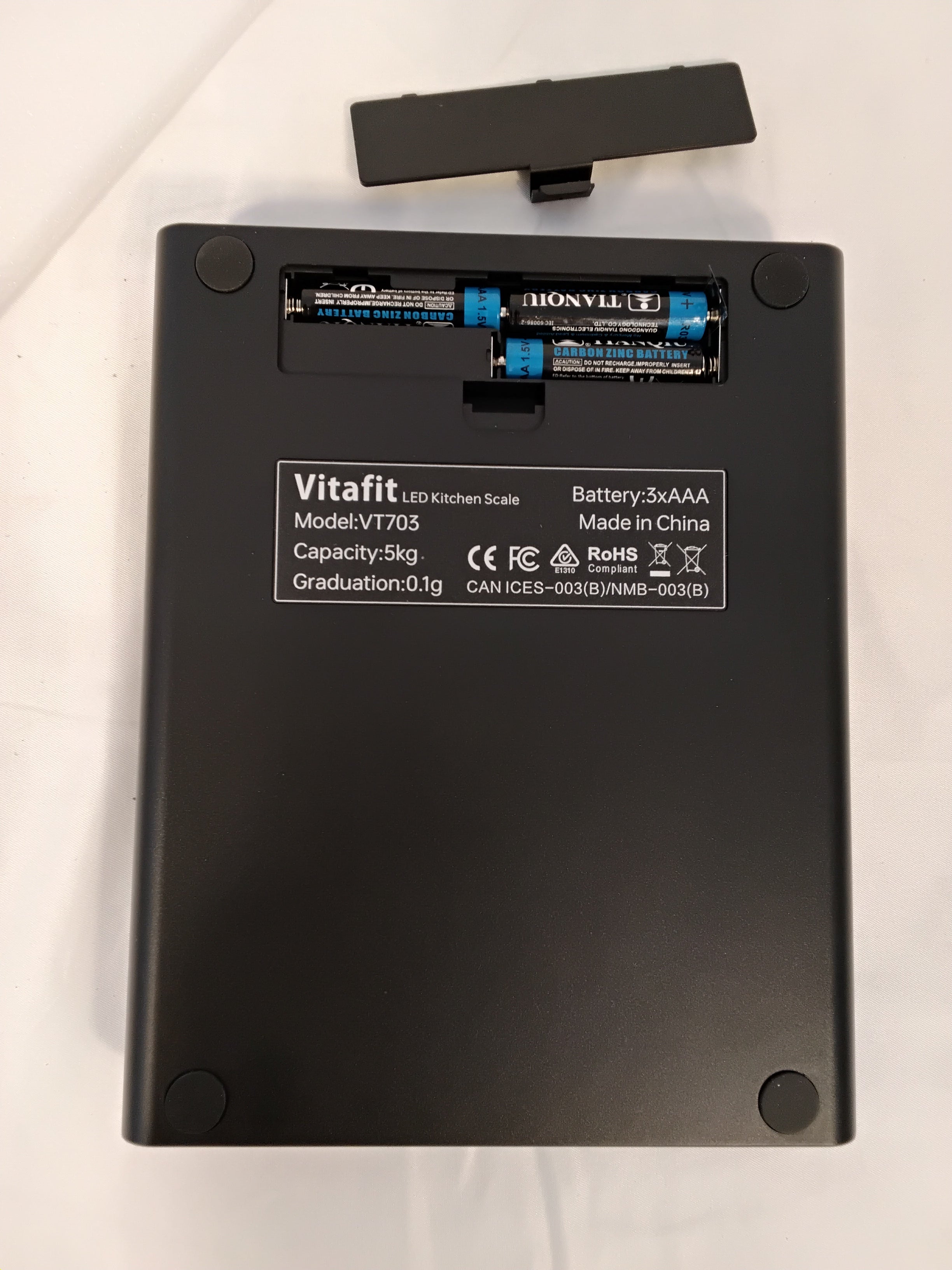 Vitafit VT703 Bilancia da Cucina Digitale | Nuova