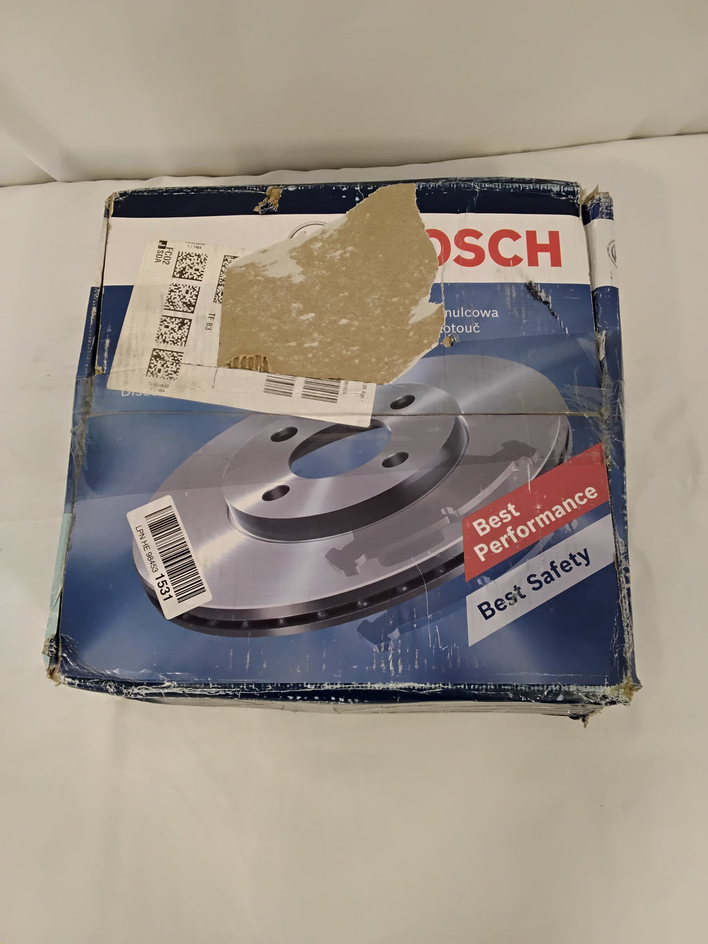 BOSCH Dischi Freno Ventilati | Coppia 2 Pezzi | Nuovi