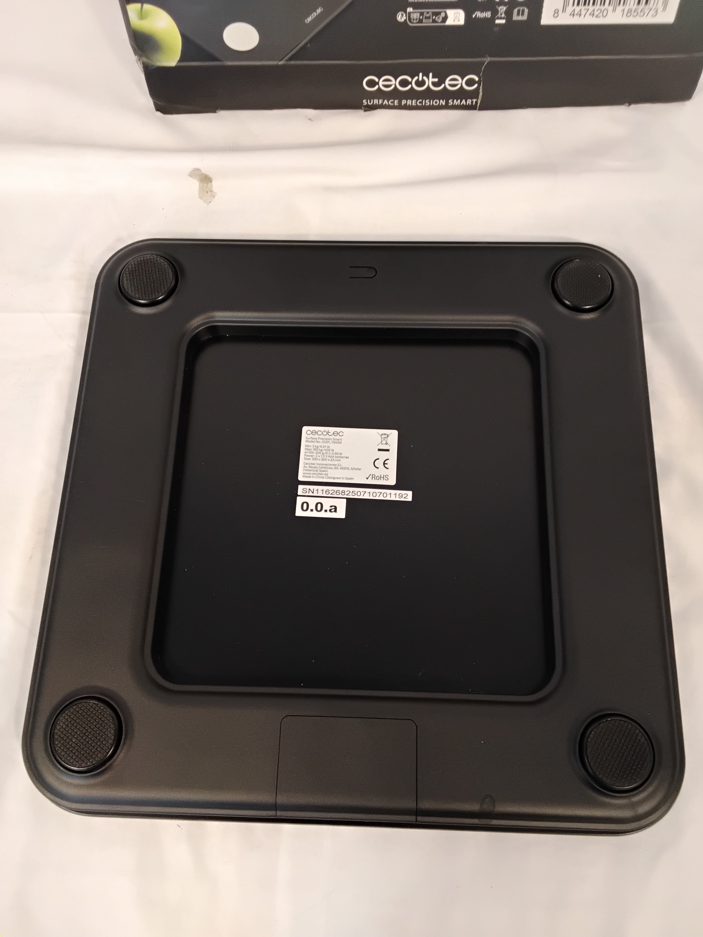 Cecotec Surface Precision Smart Bilancia Pesapersone | Bluetooth + App | 180 kg | Nuova