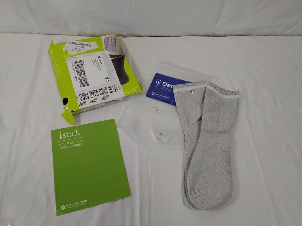 TensCare iSock Elettrodo Calzino Conduttivo per TENS/EMS per Dolore ai Piedi e Artrite | Nuovo