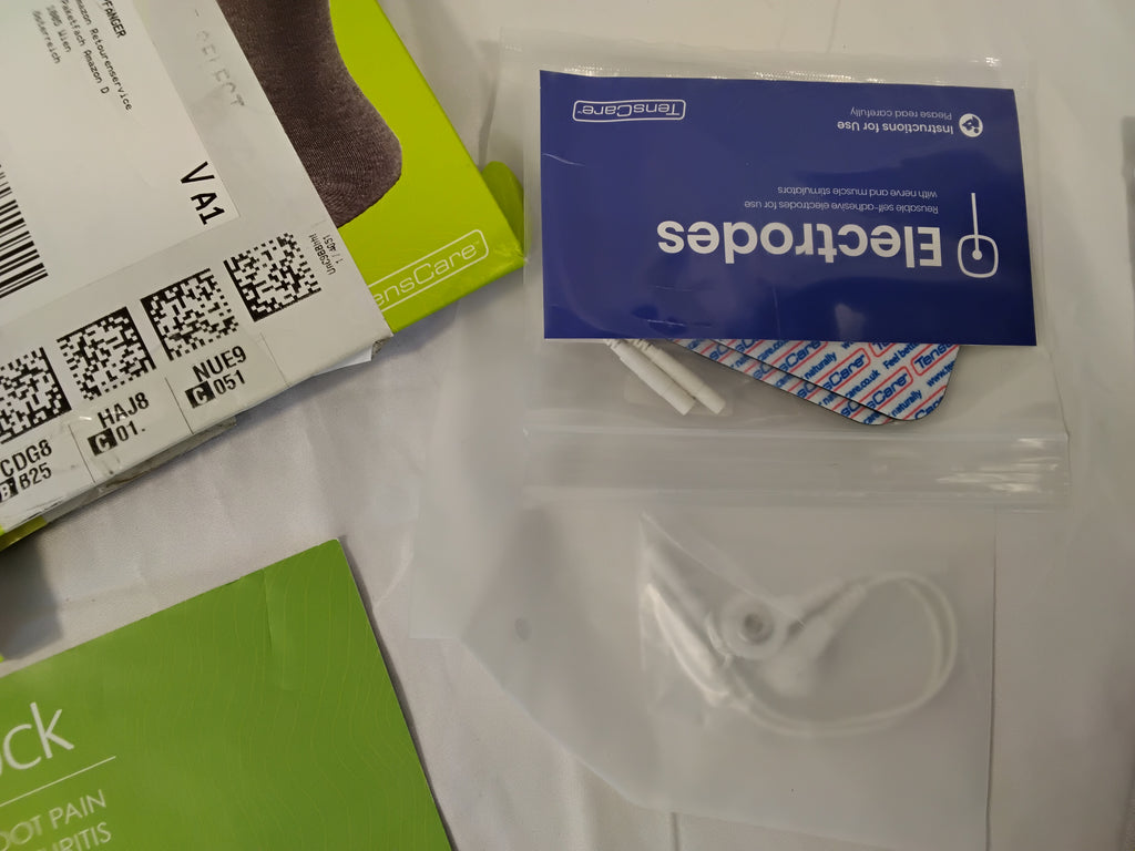 TensCare iSock Elettrodo Calzino Conduttivo per TENS/EMS per Dolore ai Piedi e Artrite | Nuovo