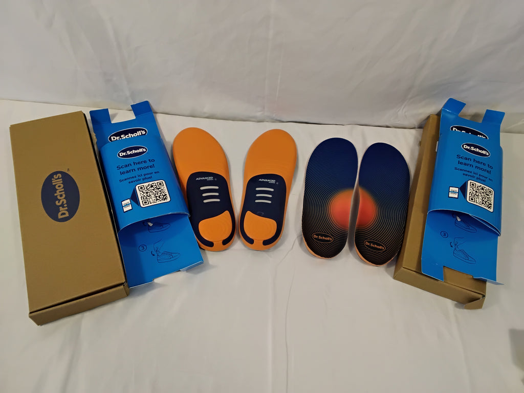 Dr. Scholl’s Advanced Series C + Advanced Pain Relief Solette Ortopediche Plantari Supporto e Comfort | 2 Paia Nuove