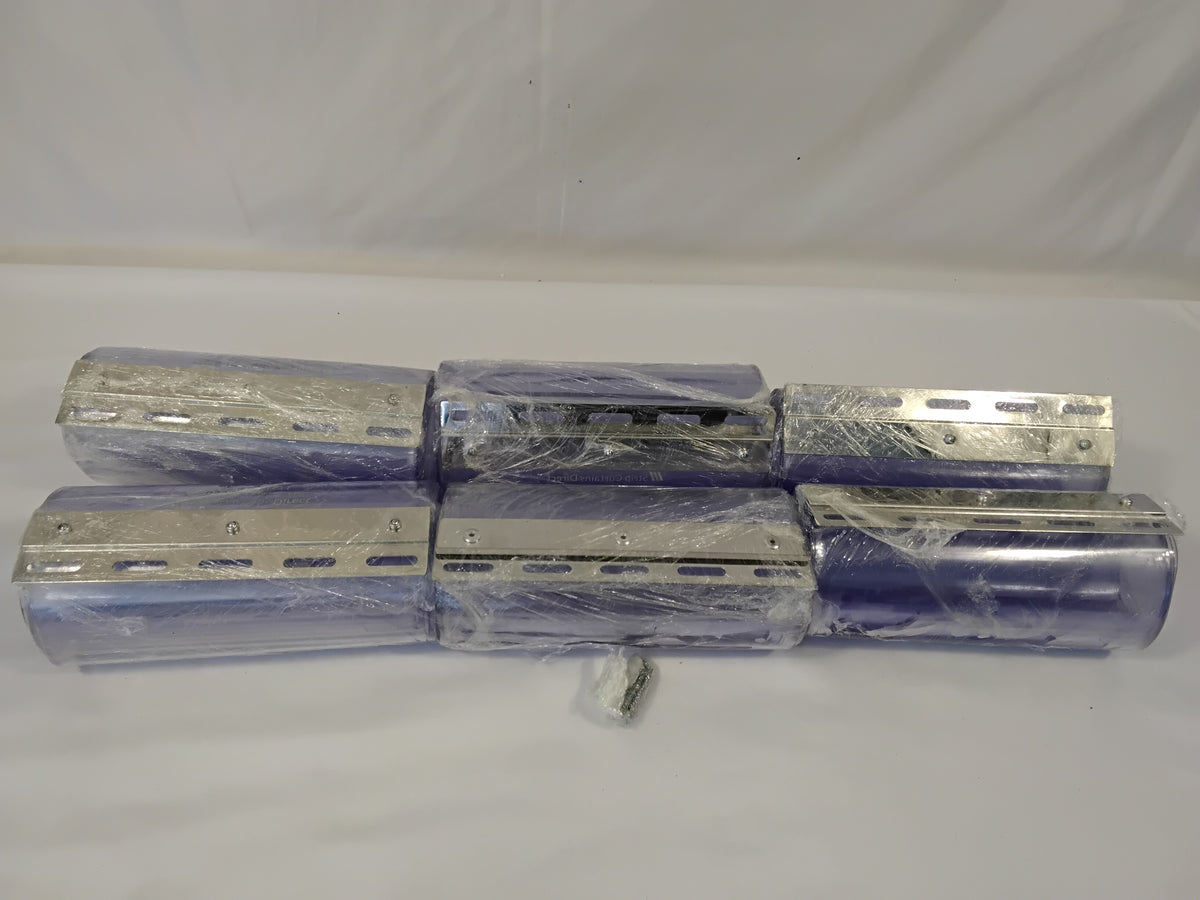 Strip Curtain Tenda a Strisce in PVC con Barra di Fissaggio | Nuova