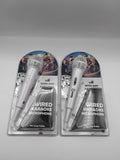 🎤🎤ROCKJAM RJMC303-WE 2 MICROFONI KARAOKE DINAMICO UNIDIREZIONALE, BIANCO, CAVO 3 METRI, JACK 6,35 MM, ON/OFF, COMPATIBILE CON KARAOKE E AMPLIFICATORI, NUOVICOMPATIBILE CON KARAOKE E AMPLIFICATORI, NUOVO