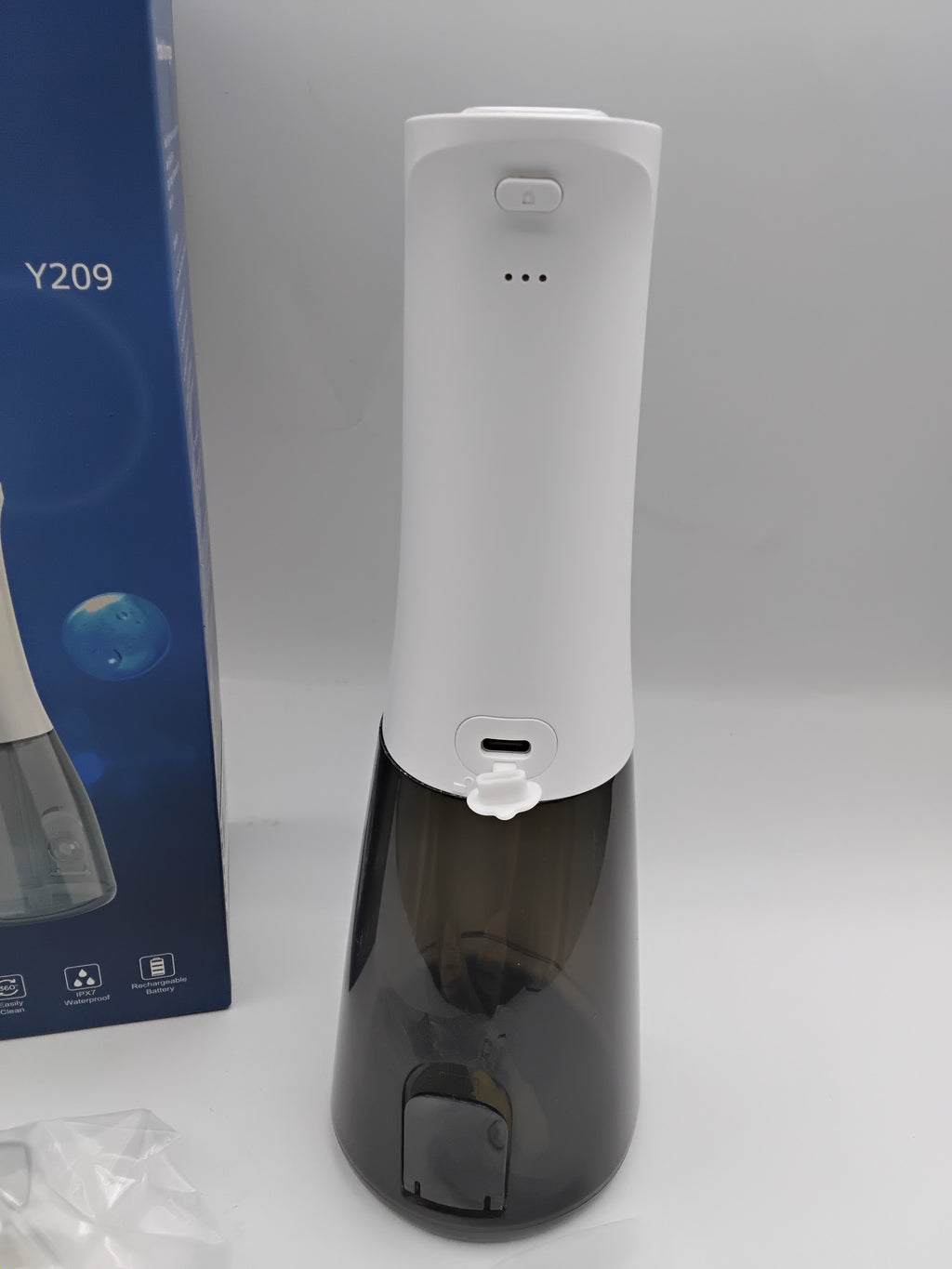 🦷 SURFOU Y209, IDROPULSORE DENTALE PORTATILE, 300 ML, 5 MODALITÀ, IPX7, RICARICABILE USB-C, NUOVO