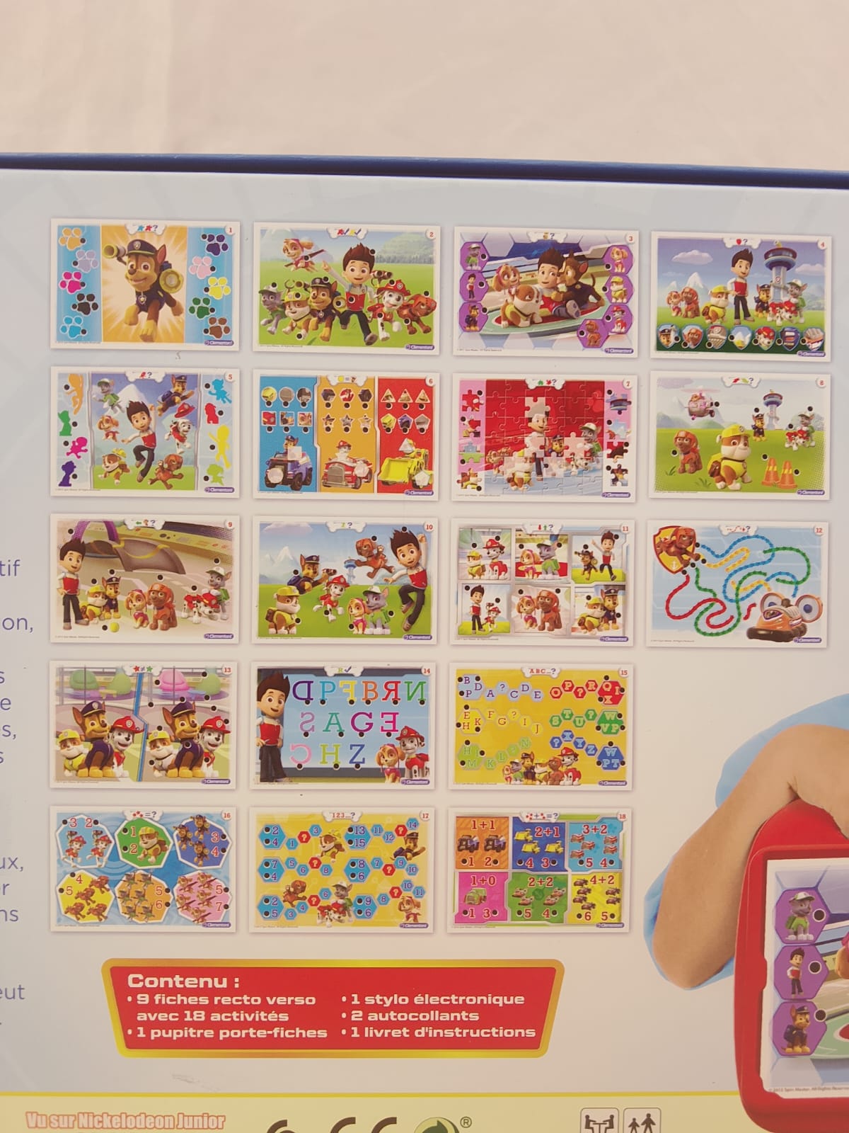 CLEMENTONI – PUPITRE EDUCATIF PAT’ PATROUILLE 🐾Nuovo