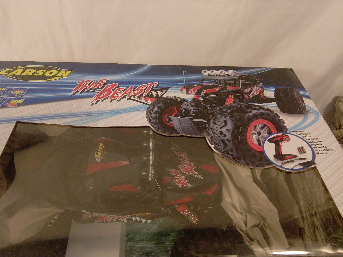 Carson The Beast 1:12 RC, 4WD, 2.4 GHz, modello anfibio per terra e acqua. Nuovo