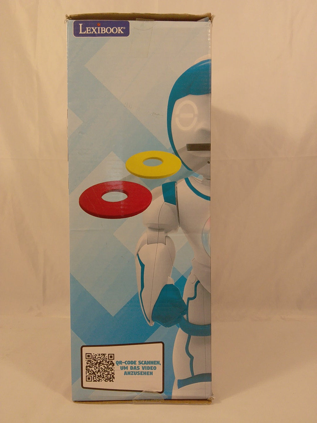 🤖 Lexibook POWERMAN KID ROB90DE, robot educativo interattivo e programmabile per bambini dai 4 anni, bilingue TEDESCO/INGLESE, con telecomando incluso.Nuovo