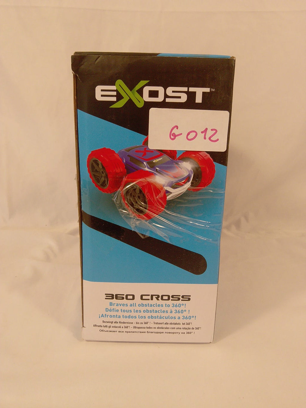 EXOST 360 CROSS Auto Radiocomandata 360° 2,4 GHz, Acrobazie 360°, Luci LED, Batteria Inclusa, 10 km/h, 5+ Anni Nuovo