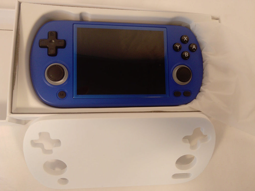 ANBERNIC RG40XX H Console Portatile Retro Gaming Blu 4" IPS Linux 64 Bit WiFi Bluetooth Joystick RGB 64GB Nuova