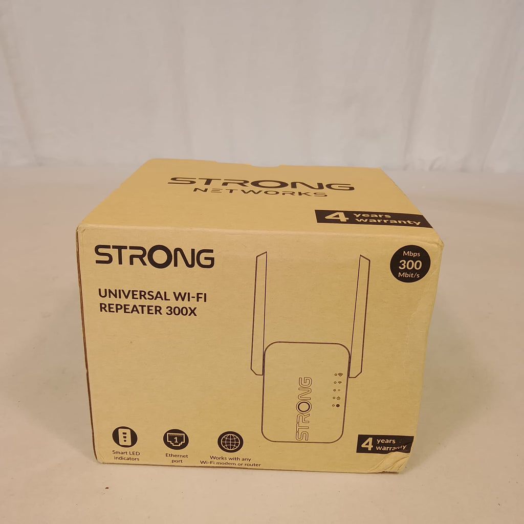 Coppia (2x) Ripetitori Wi-Fi Universali STRONG 300X - 300 Mbps Nuovi