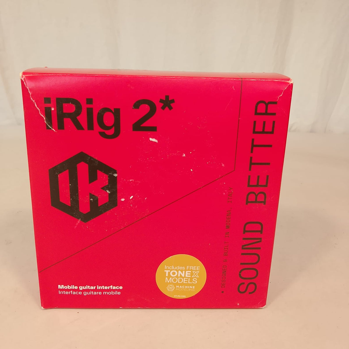 IK Multimedia iRig 2 - Interfaccia Chitarra Mobile per iPhone, iPad, Mac e Android Nuova