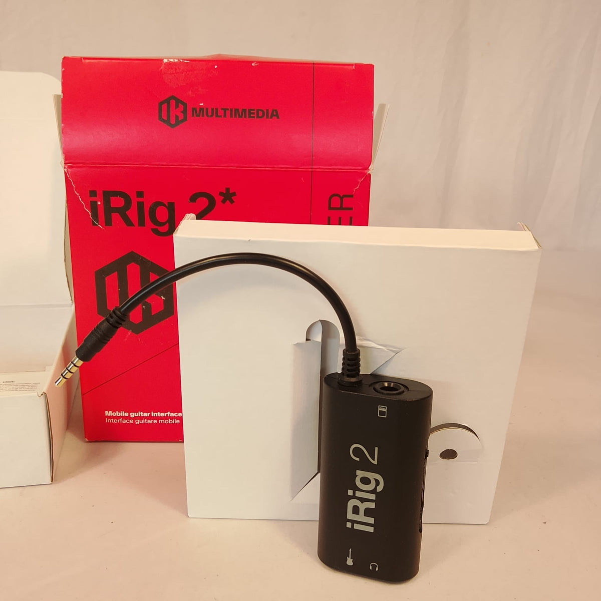IK Multimedia iRig 2 - Interfaccia Chitarra Mobile per iPhone, iPad, Mac e Android Nuova