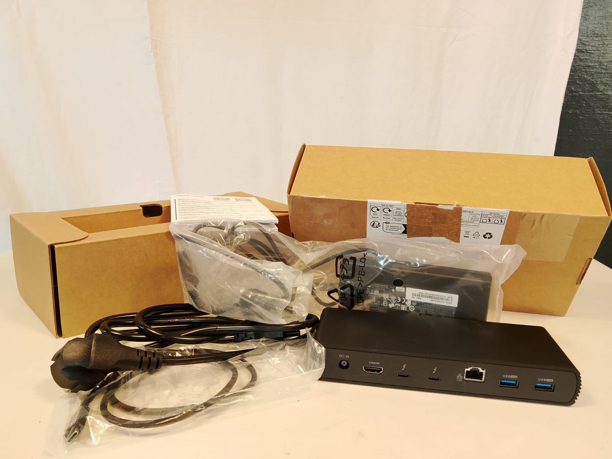 Stazione Docking Thunderbolt 4 USB4 Pro Dual Display HDMI 2.1 RJ45 Amazon Basics Nuovo