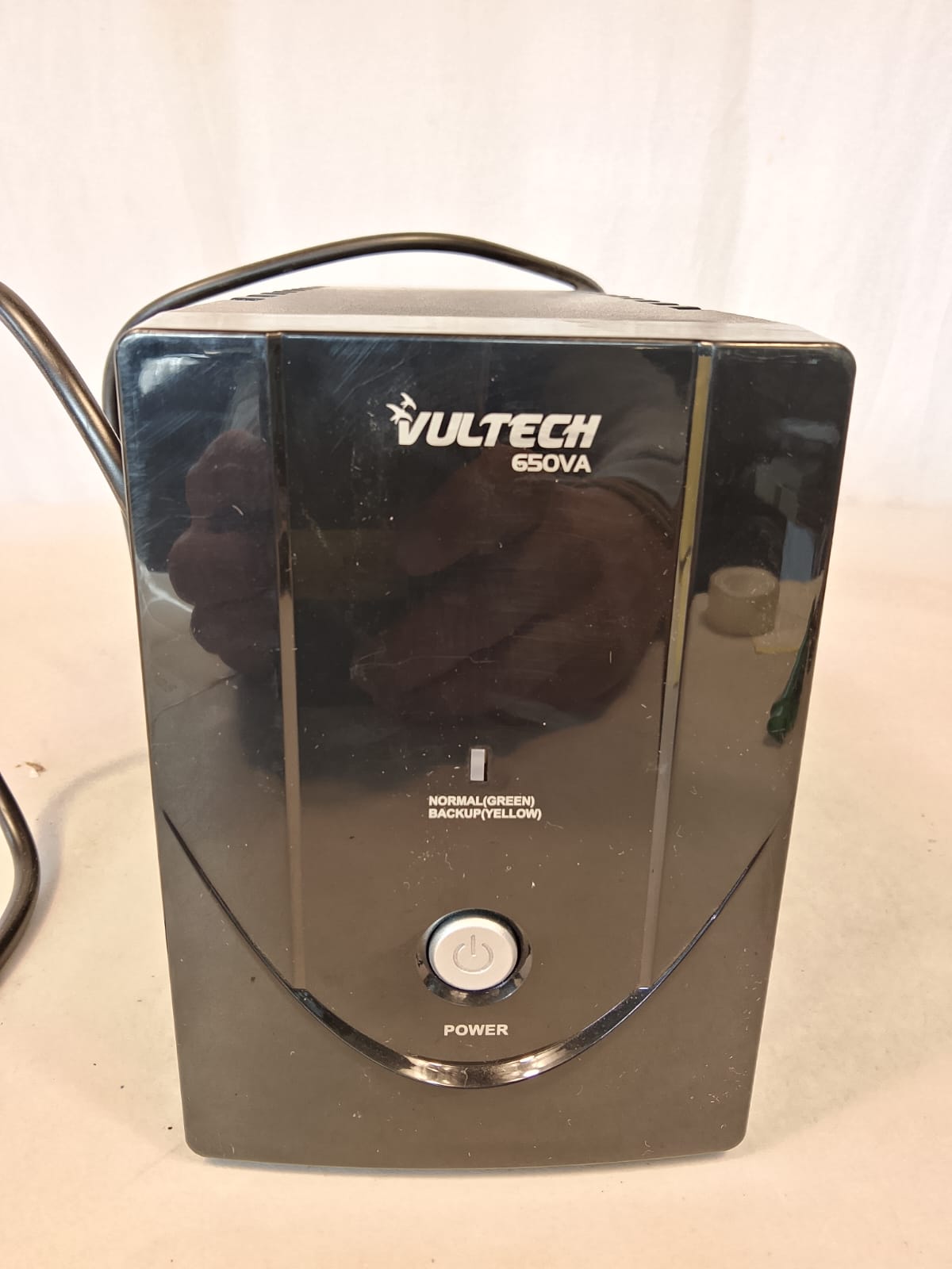 Gruppo di Continuita 650VA 360W 2 Prese Schuko Bipasso Vultech UPS650VA-LITE Nuovo