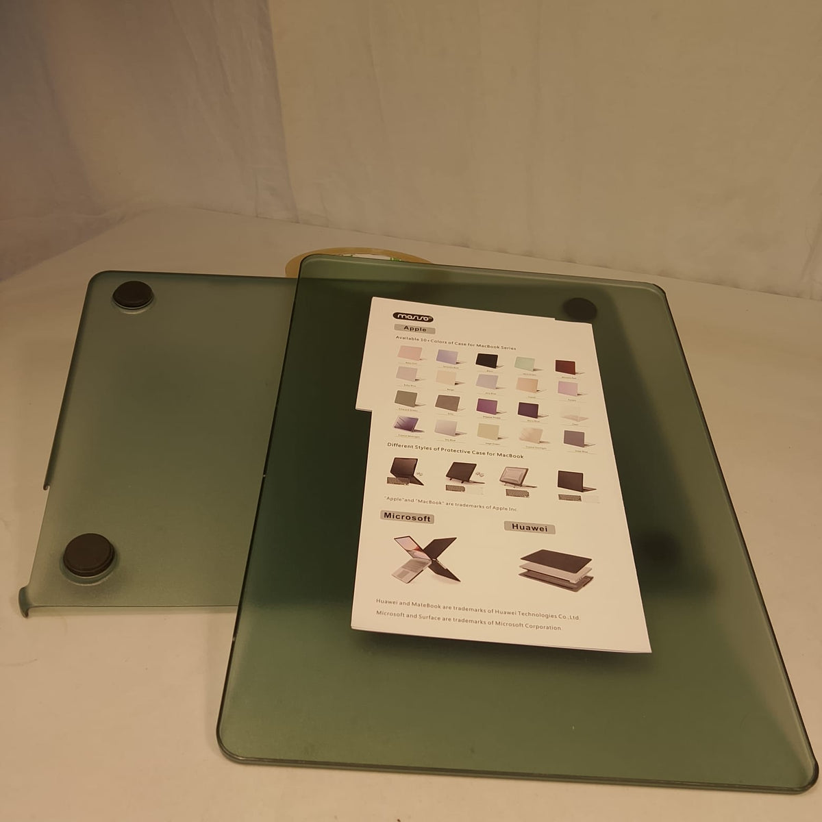 Custodia Rigida Plastica per MacBook Pro / Air Verde Verde Chiaro Mosiso Nuova