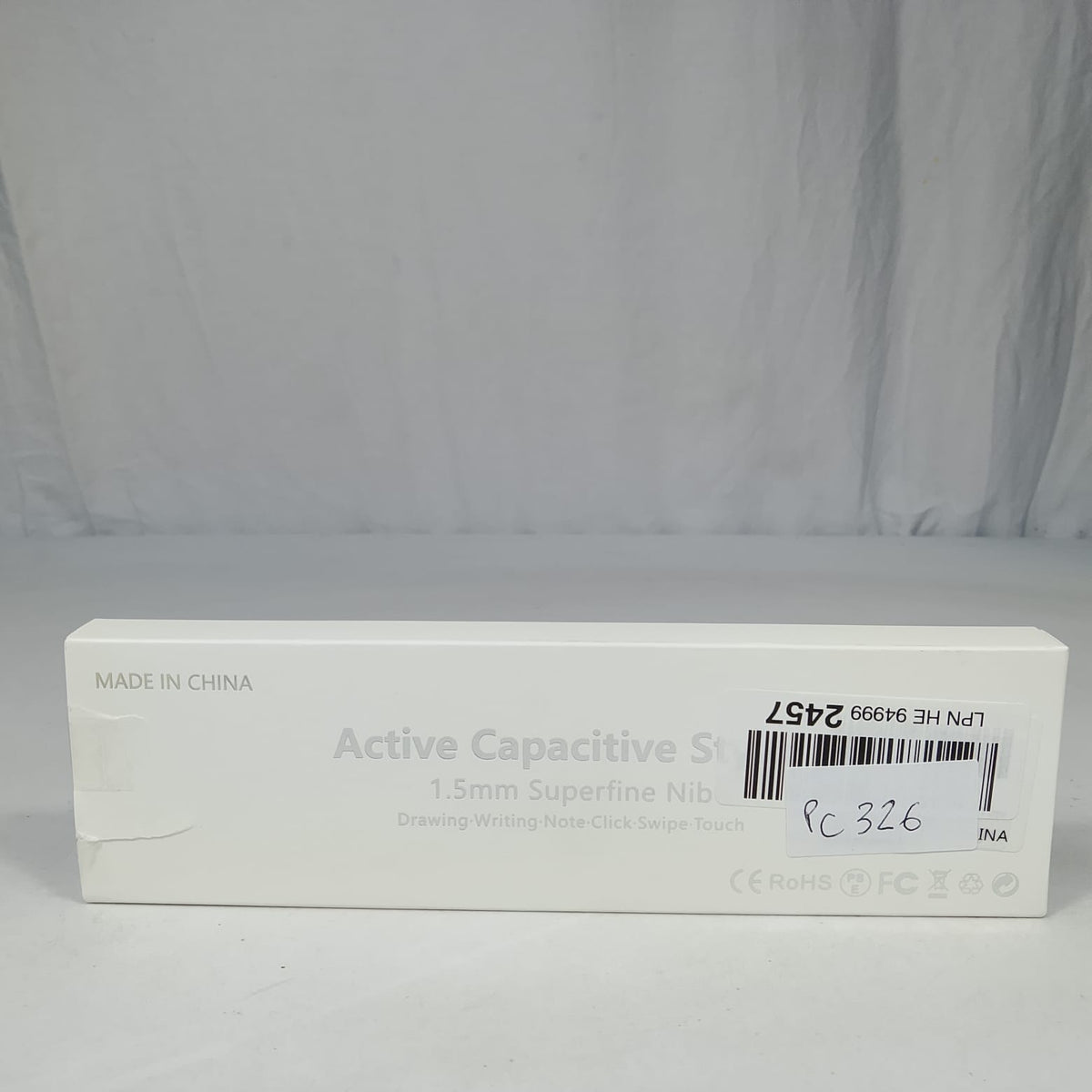 Penna Touch Screen Capacitiva Attiva - Stylus Pen per Tablet/iPad (Punta 1.5mm) Nuova