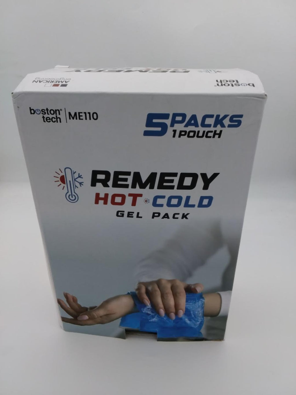 Boston Tech ME110 Remedy Hot &amp; Cold Gel Pack | Set 5 Compresse Gel Caldo/Freddo | Nuovo