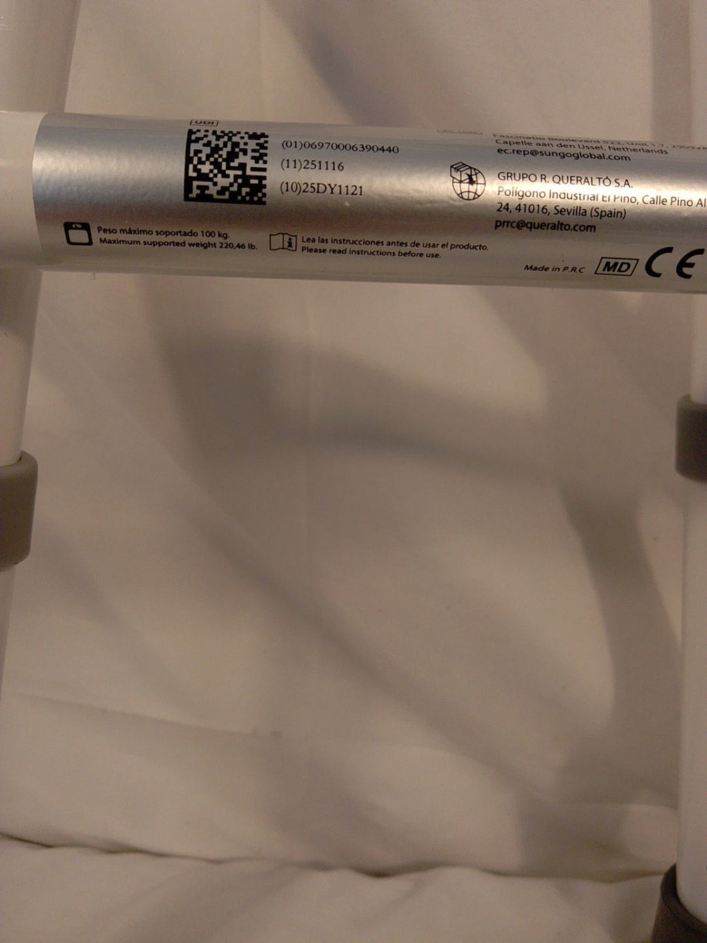 Sedia da Toilette con WC Mobiclinic Arroyo | Nuova