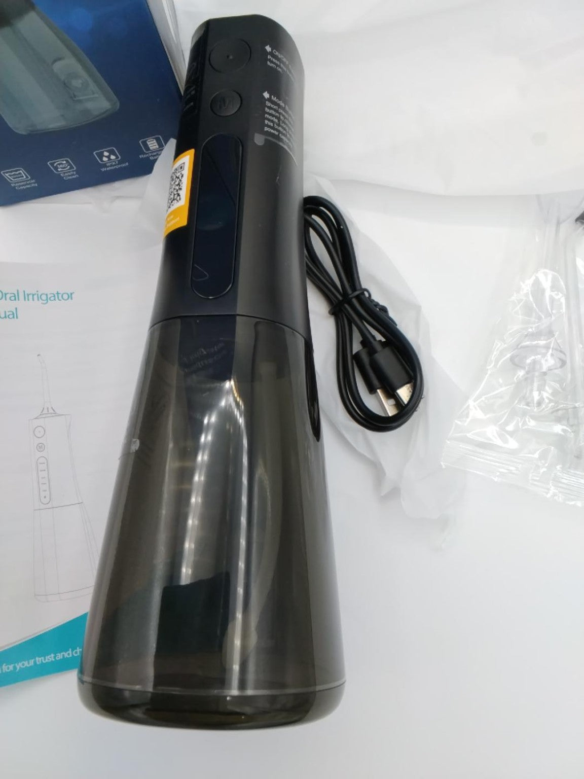 SURFOU Y209 Idropulsore Dentale Portatile Ricaricabile USB | 300 ml | Come Nuovo
