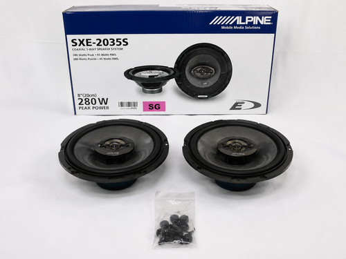 Alpine SXE-2035S Altoparlanti Coassiali 3 Vie 20 cm (8") 280W | Coppia | Nuovi