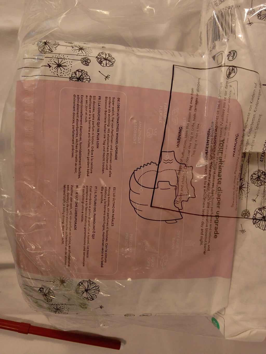LILLYDOO Pannolini Premium Taglia 1 (2-5 kg) | Lotto 3 Confezioni x 24 Pannolini | Totale 72 Pezzi | Nuovi Sigillati