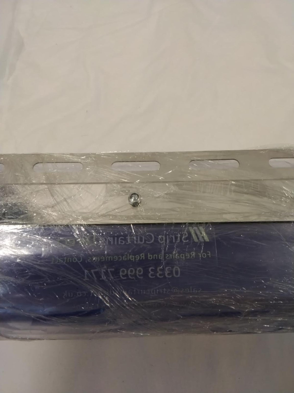 Strip Curtain Tenda a Strisce in PVC con Barra di Fissaggio | Nuova