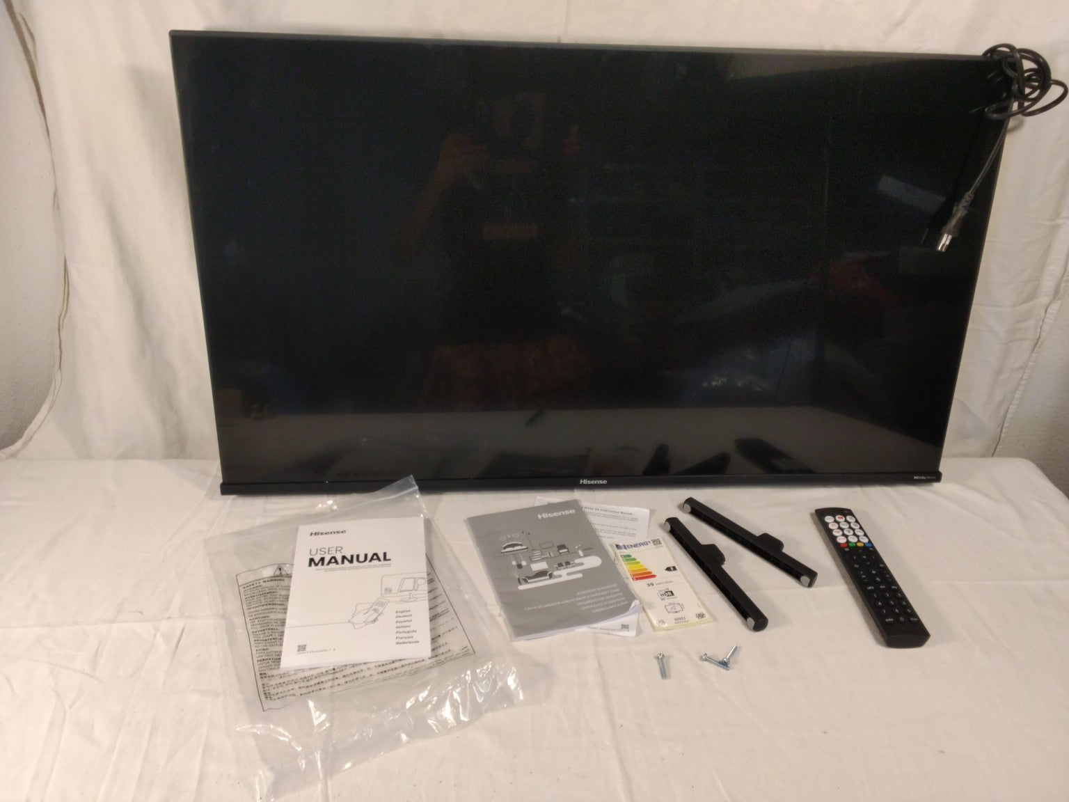 Hisense 40E53NQT Smart TV QLED 40" Full HD HDR VIDAA | Nuovo | Telecomando Originale