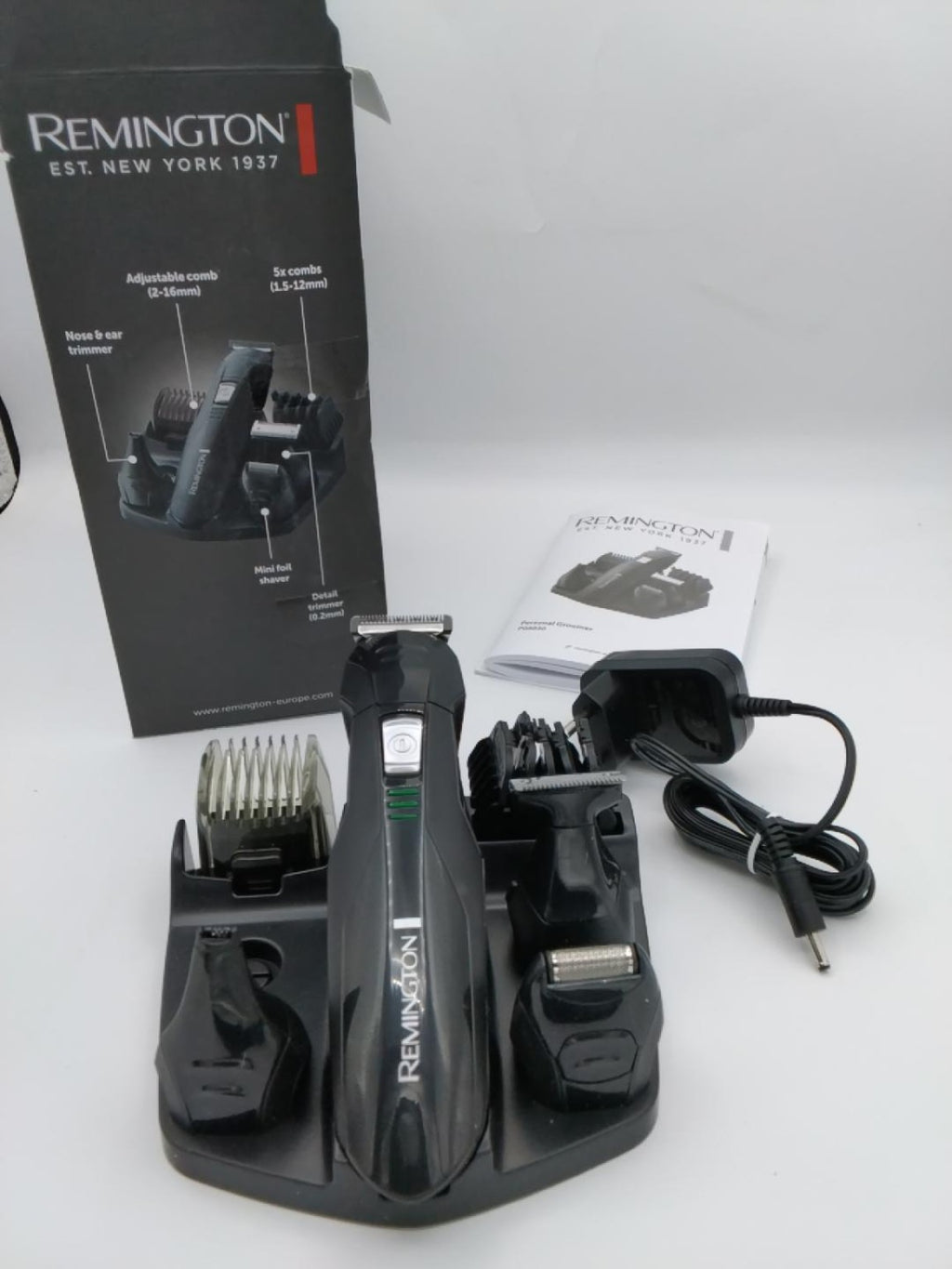 Remington PG6030 Personal Groomer | Kit Regolabarba e Rifinitore Multifunzione | Come Nuovo