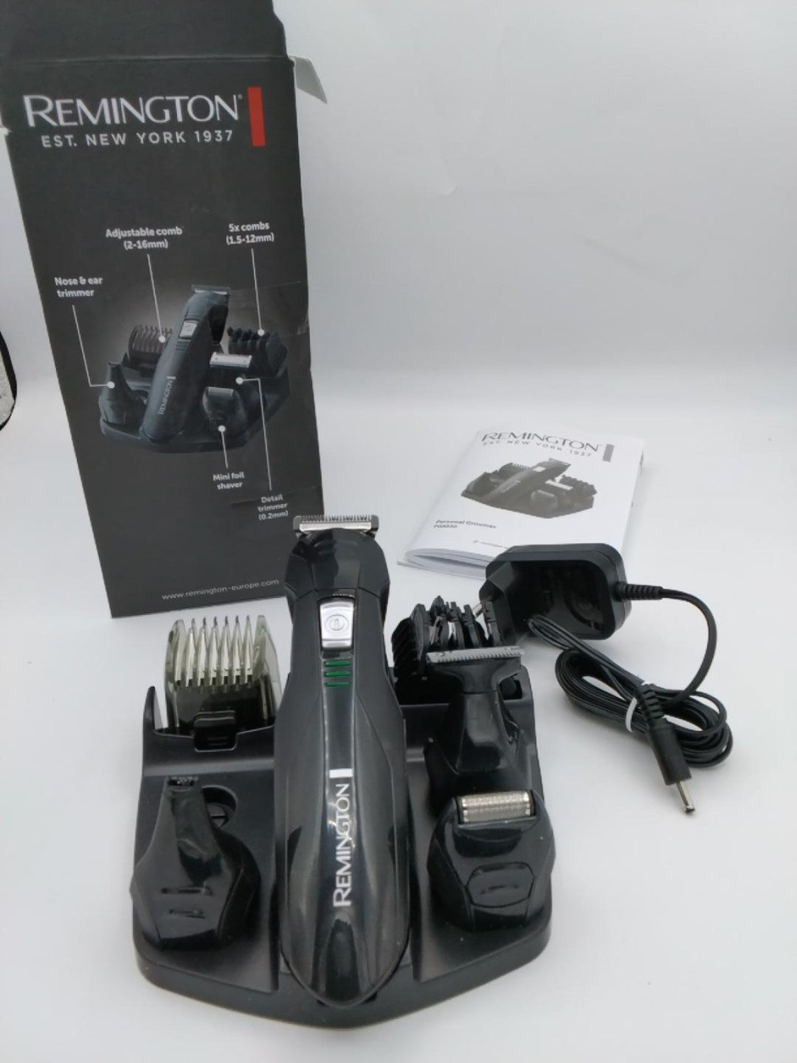 Remington PG6030 Personal Groomer | Kit Regolabarba e Rifinitore Multifunzione | Come Nuovo