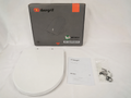 Ibergrif M41001 Copriwater Universale a Forma D con Chiusura Soft Close | Nuovo